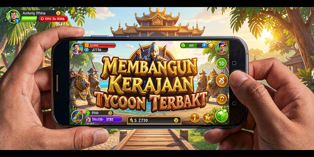 Tampilan gameplay yang menarik dalam 2739 dengan elemen Tycoon.