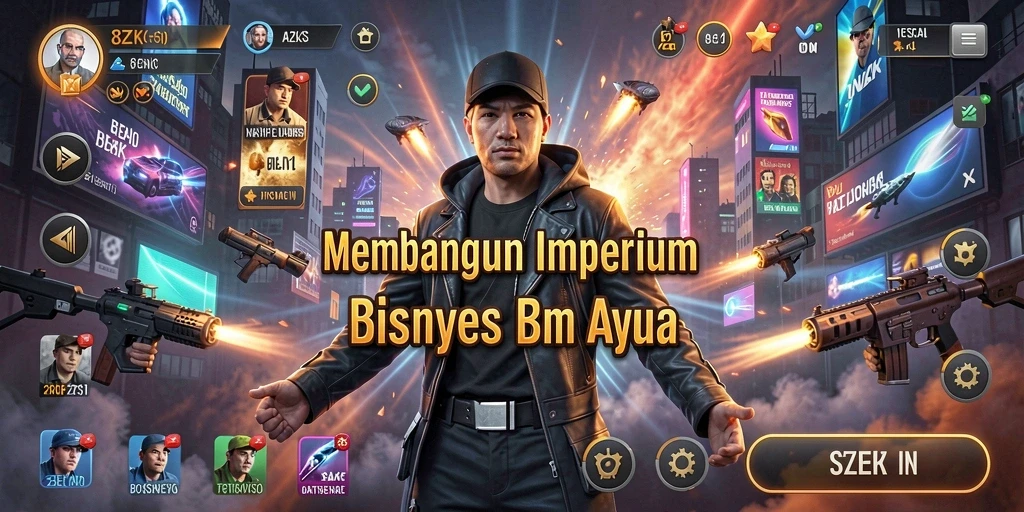 Tampilan gameplay menarik dari 8ZK yang penuh strategi.