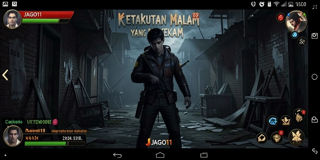 Screenshot menampilkan gameplay menakutkan dari JAGO11.