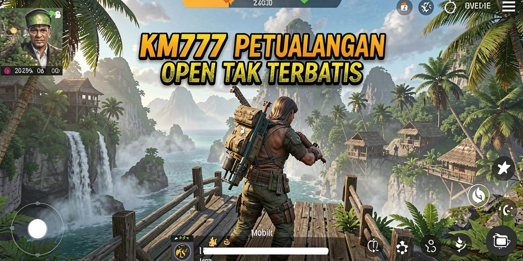 Tampilan gameplay KM777 yang memukau di dunia Open World yang luas.