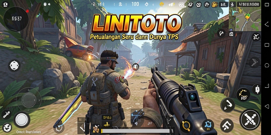 Tampilan gameplay seru dan mendebarkan dalam LINITOTO.