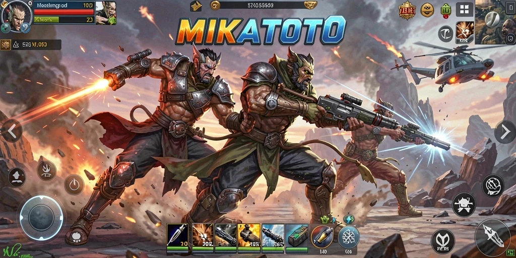 Gamer terlibat dalam pertarungan epik di MIKATOTO.