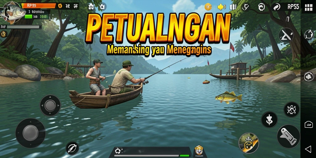 Tampilan gameplay menantang dengan grafis memukau di RP55.