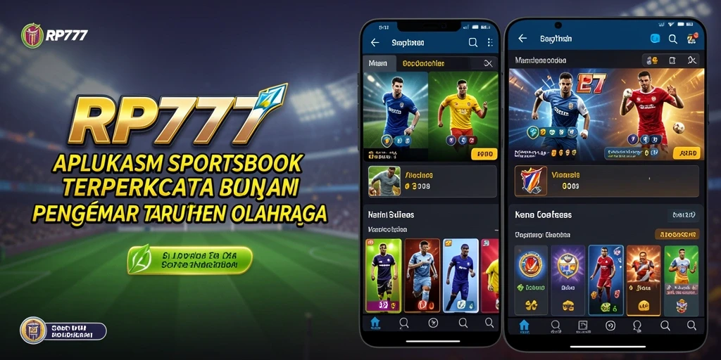 Screenshot menunjukkan gameplay menarik dari aplikasi Sportsbook RP777.