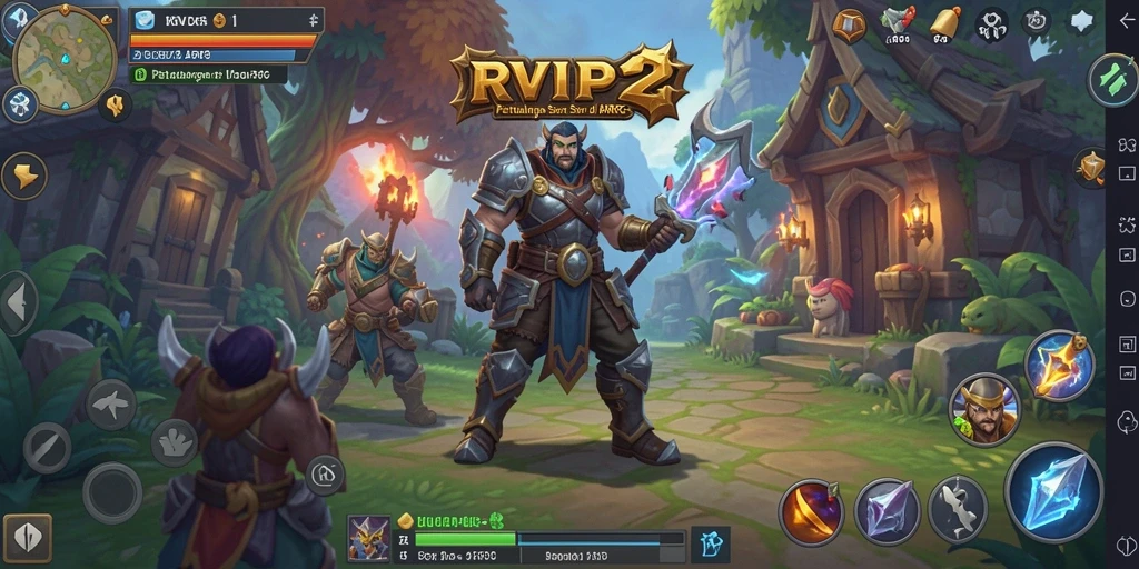 Gameplay mendebarkan di dunia fantasi RVIP2.