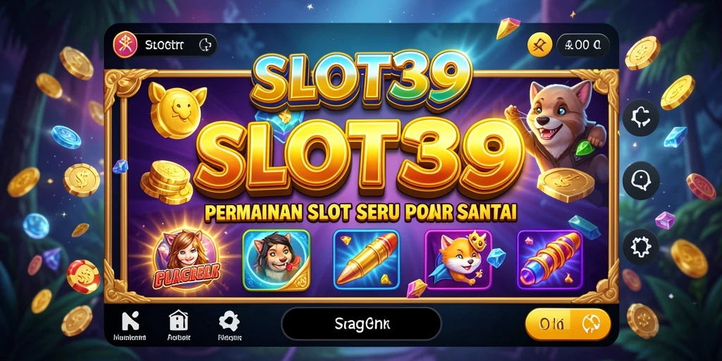 Tampilan gameplay seru di SLOT39 dengan berbagai tema menarik.