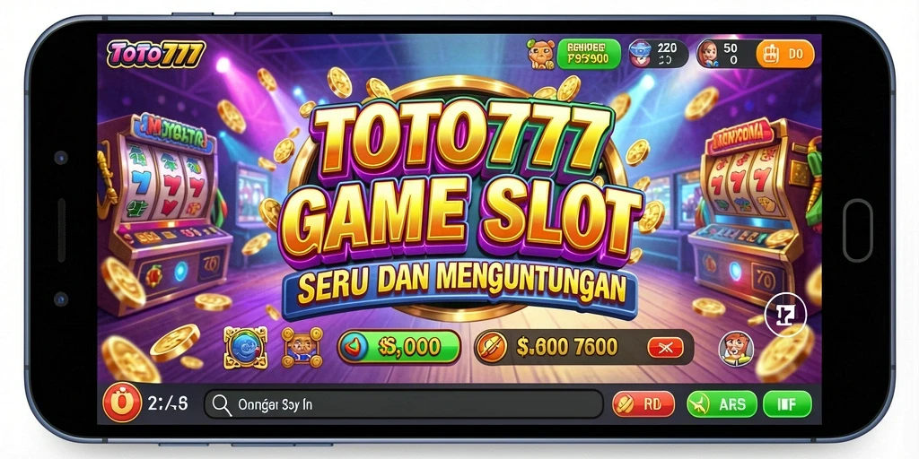 Screenshot TOTO777 menampilkan gameplay Slot yang mengasyikkan.